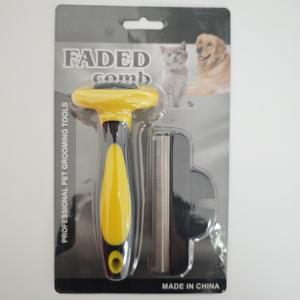 Peine para Mascotas con Logotipo Personalizado al por Mayor, Herramienta de Plástico para Masajear, Eliminar Pelo Muerto y Desenredar para Perros, Gatos y Conejos - Product Image 2