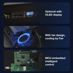 Cargador de batería de plomo ácido litio LiFePO4 12V 24V 48V 72V Sierra eléctrica cortacésped ebike cargador de batería - Product Image 5