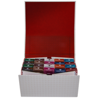 Vente directe d'usine, conception gratuite, boîte-cadeau haut de gamme, équipement inclus, version rouge 2 G CLEAN CARTS Box