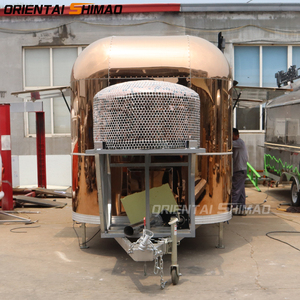 Burger thương mại cà phê đường phố Hot Dog thực phẩm giỏ hàng thực phẩm Trailer lò nướng pizza foodtruck - Product Image 4