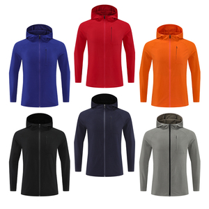 Custom High Quality 95 Polyester 5 Spandex Windproof <b>Jackets</b> Woven Four Way Stretch Sportswear Lightweight For Men - Product Image 2