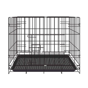 <span class=keywords><strong>Cage</strong></span> en métal pliable et portable pour animaux de compagnie, facile à installer, meilleure qualité - Product Image 4