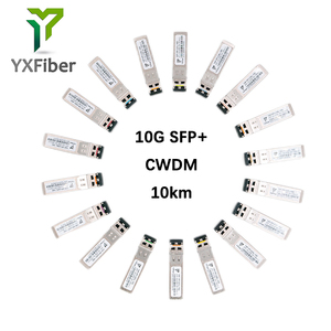CWDM SFP + 10g 10km C27 ~ C61 LC DDM SMF sợi quang thu phát quang 10g CWDM 10km SFP cộng với CWDM SFP mô-đun - Product Image 1
