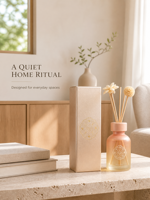 Diffuseur d'arômes domestique sans électricité personnalisé ODM/OEM, huile écologique, répulsif anti-moustiques, parfum frais, capacité de 150 ml