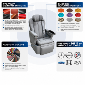 Venta al por Mayor de Fábrica, Asientos de Aviación Multifuncionales de Lujo Personalizados <span class=keywords><strong>SIENNA</strong></span>, Modificados para Vehículos Comerciales, con Ventilación - Product Image 4