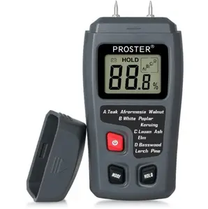 Củi Tester vách thạch cao độ ẩm Detector độ ẩm chuyên nghiệp nội dung Meter xách tay gỗ độ ẩm Meter