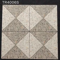 Carreaux rustiques Matt 40 x 40, effet ciment neutre, antidérapants, effet béton, gris ciment, céramique, porcelaine, carrelage de sol