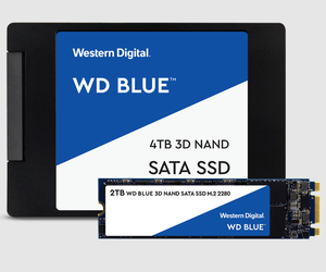 สินค้าใหม่ <span class=keywords><strong>WD</strong></span> <span class=keywords><strong>Blue</strong></span> 3D NAND 250GB 500GB <span class=keywords><strong>1TB</strong></span> 2TB 4TB <span class=keywords><strong>SATA</strong></span> III 560เมกะไบต์/วินาที/530เมกะไบต์/วินาที AES 256บิตฮาร์ดแวร์ <span class=keywords><strong>SATA</strong></span> SSDs - Product Image 2