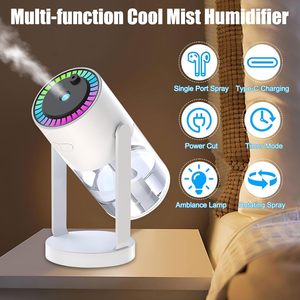 New Portable Usb Home <strong>Car</strong> Ultrasonic Mist Maker Humidifier 7 Colors Projection Led Romantic Starry Sky Lamp Humidifier - Product Image 1