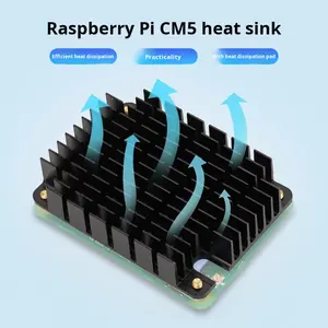 Пассивный радиатор из алюминиевого сплава для Raspberry <span class=keywords><strong>Pi</strong></span> CM5 с термопастой, антикоррозийный и антиокислительный, для Compute Module 5 - Product Image 3