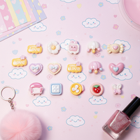 Accessoires pour ongles en résine 3D mignons et stéréoscopiques, petite colle crème, bricolage, porte-cheveux, étui de téléphone portable