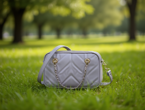 Borsa per Fotocamera da Donna in Microfibra Pelle Sintetica con Chiusura a Cerniera Stile Casual MT-200597 - Product Image 2