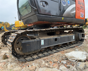 Excavatrice Hitachi ZX70 d'occasion, machines de construction sur chenilles de 7 tonnes, modèle ZX70-6 avec lame, à vendre - Product Image 6