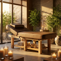 Offre spéciale de meubles de salon multifonctions massage électrique lit de moxibustion lit de visage d'hydrothérapie