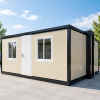 Casas Contenedor Expandibles de Doble Ala, Fáciles de Instalar, Modernas, Modulares, Resistentes al Viento, Duraderas e Impermeables, Prefabricadas
