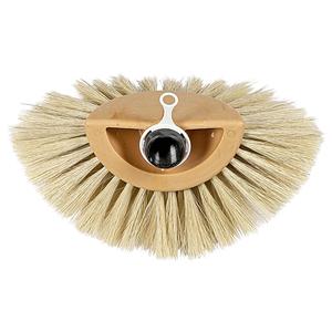 Cepillo de limpieza giratorio con cerdas naturales para limpiar el inodoro - Product Image 1