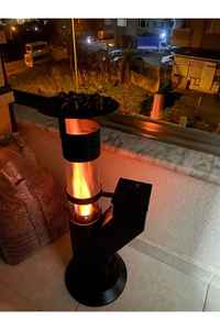 Estufa de Pellets de Alta Eficiencia para Interiores, Quemador de Leña, Sistema de Calefacción Automático, Chimenea Ecológica para el Hogar - Product Image 6