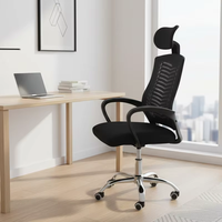 Chaise de bureau en maille confortable et de haute qualité, mobilier de bureau, chaise de bureau réglable pour le personnel