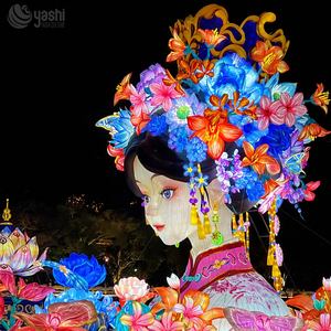 Juego de farolillos de Festival iluminados de seda china grande personalizable <span class=keywords><strong>para</strong></span> fiestas y <span class=keywords><strong>festivales</strong></span> al aire libre - Product Image 4