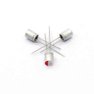 Aluminum Polymer Capacitor 35V 100uF High Ripple Current Communication Use RoHS Certified - Product Image 2
