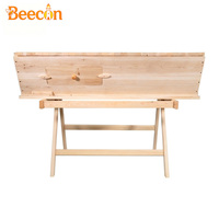 Juego de Cajas para Abejas Comepete Popular con Barra Superior de Madera de Abeto para Apicultura, Garantía de 1 Año
