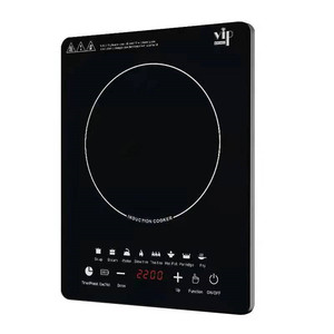 Placa de Inducción Portátil con Temporizador, Control Táctil, 2000W, Placa de Inducción Individual para el Hogar - Product Image 2