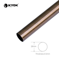 Barra de cortina antideslizante con forma de bola KYOK, muy vendida, para venta al por mayor