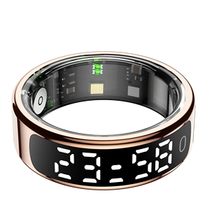 Bague Intelligente à Écran LED, Étanche 5ATM, Suivi de Santé et de Condition Physique avec Mesure du Rythme Cardiaque, Contrôle par Application, Suivi du Sommeil Contrôlé par Application - Product Image 3