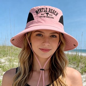 <span class=keywords><strong>Gorra</strong></span> de Pescador para Exteriores con Patrón de Malla y Letras, para Viajes, Escalada, Ciclismo y Protección Solar - Unisex, 100% Poliéster - Product Image 1