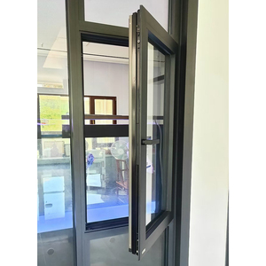 Fenêtres à battants en aluminium français NUOXIN, norme française, double vitrage trempé, fenêtre pliante personnalisée, moustiquaire en acier inoxydable - Product Image 5