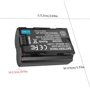 FUJIFILM-Baterías digitales para GFX 100S GFX 50S II, batería de 2000mAh y 7,2 V, batería de V, modelo <span class=keywords><strong>W235</strong></span>, para la serie GFX S II, de la serie 2, 2, 2, 2, 2, 2, 2, 2, 2, 2, 2, 2, 3, 4, 4 - Product Image 2