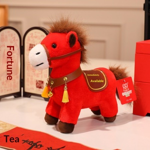 צעצועי קטיפה רכים במיוחד, מוצרים חדשים וחמודים, התאמה אישית פופולרית, סיטונאי, סוסים, קמעות לשנה החדשה - Product Image 6