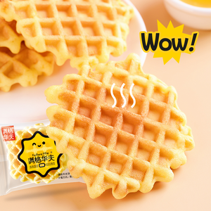 Mangehuafu bán buôn pasty Wafers 340g hương vị ban đầu bữa ăn sáng thay thế Bánh Mì Buổi chiều trà đồ ăn nhẹ Bánh quế độc lập - Product Image 4