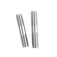 5pcs M8*35 M8*40 M8*45 201 Stainless Steel Stud Bolt Screw Lengthening Rustproof Fastener high quality