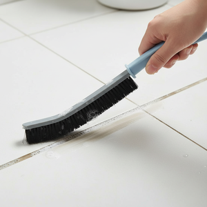 Brosse de nettoyage écologique à long manche en nylon pour sols de cuisine, carrelages et joints en PP, nettoyage en profondeur des carreaux - Product Image 6