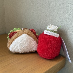 Dulce Dim Sum juguete de peluche colgante llavero 10-12cm comida muñeca pastel para aliviar el estrés para el Día de San Valentín ODM Camarón personalizable - Product Image 4