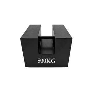 Contrapesos de Hierro Fundido con Revestimiento de Acero, Forma Plana, 100 kg, Marca Veidt, para Calibrar Básculas Digitales M1 100 kg - Product Image 6