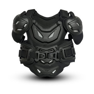 OEM Customised Black White One Size Motorcycle Off-<strong>Road</strong> Riding Chest <strong>Back</strong> Protector Body Armor Vest Jacket - Product Image 1