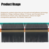 Ruban en polyimide OEM 80μm pour la fabrication de faux cils 260 ° Ruban adhésif en silicone haute température C, découpe personnalisée