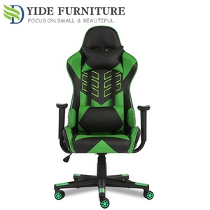 <span class=keywords><strong>Chaise</strong></span> en cuir inclinable moderne verte pour ordinateur <span class=keywords><strong>Gamer</strong></span> - Product Image 2
