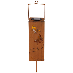 โคมไฟสนามเหล็กคอร์เทนวินเทจสำหรับตกแต่งสวนกลางแจ้ง - Product Image 4
