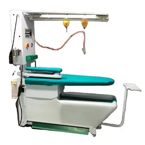 Hoop Huibu Steam Iron Press With Boiler Table Cloth Suit Ironing Machines For Garment Laundromat Machine Shop