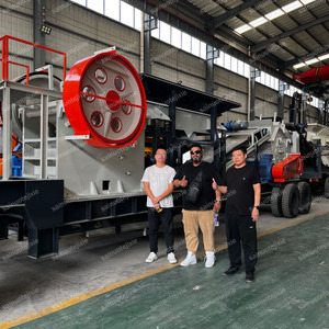 Trituradora de Mandíbulas Móvil Diésel Nueva en Venta, para Minería, Trituración de Rocas, Trituración de Granito, Trituración de Residuos de Construcción - Product Image 5