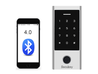 Système de contrôle d'accès Bluetooth Secukey, serrure intelligente à empreintes digitales, lecteur de carte RFID, clavier, contrôleur de porte avec application Tuya, étanche IP66