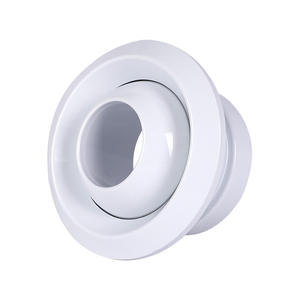 Sferische Tuyere-nozzle van aluminiumlegering, 360 graden verstelbaar, systeem voor verse lucht & uitlaat voor centrale airconditioning - Product Image 1