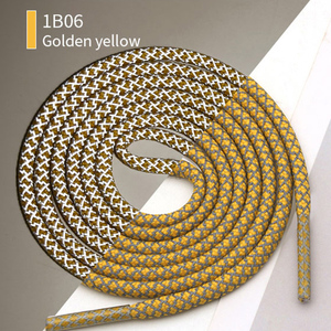 Cordón Redondo Reflectante de Alta Visibilidad con Patrón de Rejilla de 3.5mm <span class=keywords><strong>Yamei</strong></span>, Apto para Zapatos Deportivos con Cordones Reflectantes - Product Image 3