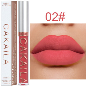 Tiktok Hot Selling CAKAILA Long Lasting Waterproof Liquid Lipstick Eighteen Colors Option Lipstick - Product Image 2