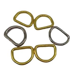 Anneaux en D en métal de taille moyenne 4,5x20mmx30mm, durables pour sacs et vêtements - Product Image 1