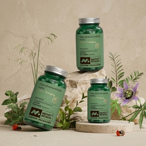 Flacons en verre ambré pour médicaments et compléments alimentaires, contenants pharmaceutiques de 100 ml et 150 ml, pour pilules/capsules - Product Image 6