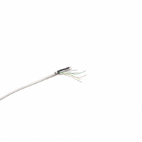 Fil de cuivre émaillé à 3 conducteurs en PTFE blanc OD0,9 mm, pour connexion audio interne des écouteurs